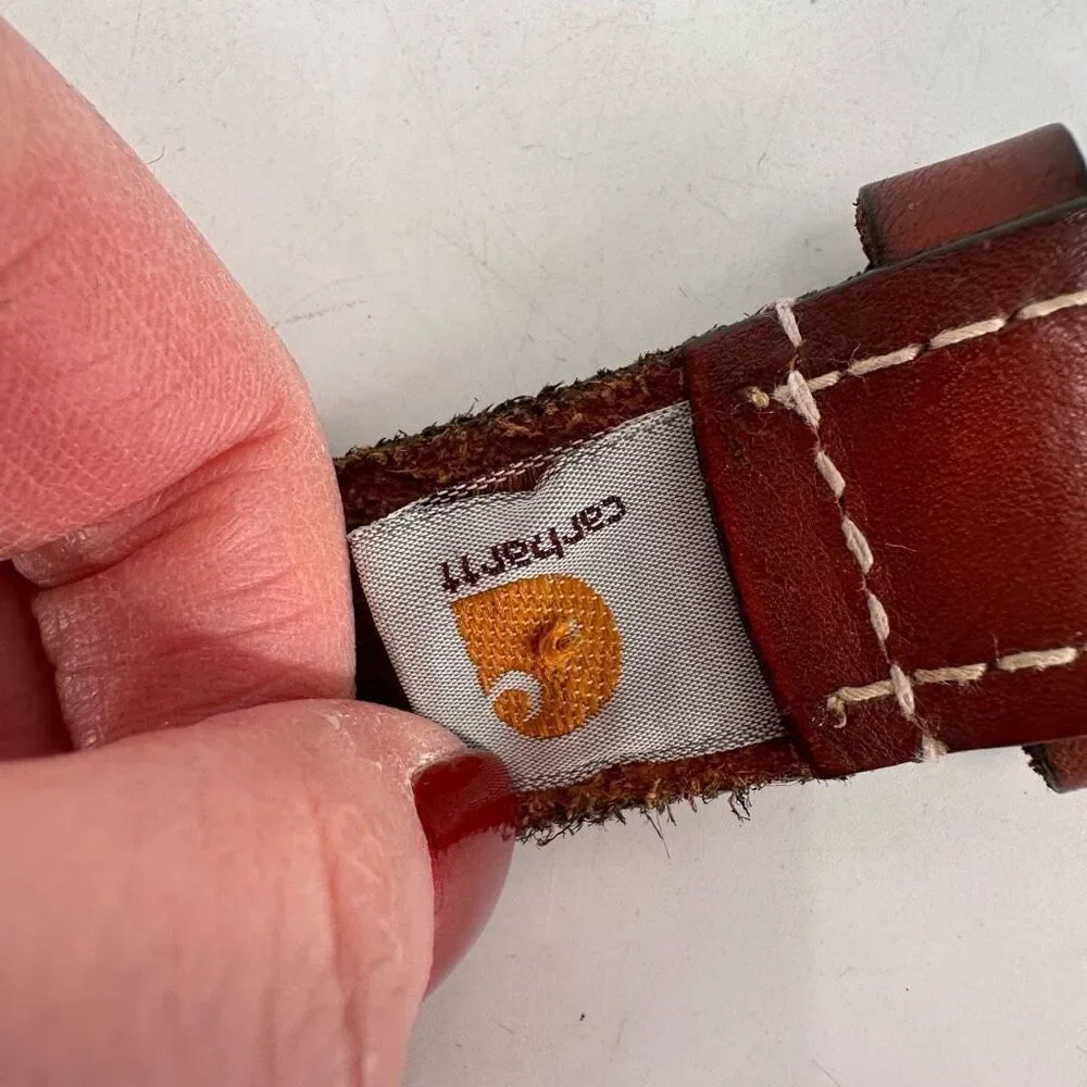 Carhartt brown leather